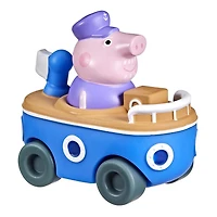 Peppa Pig Peppa’s Adventures Mini-véhicule Peppa Pig (Papi Pig dans son bateau)