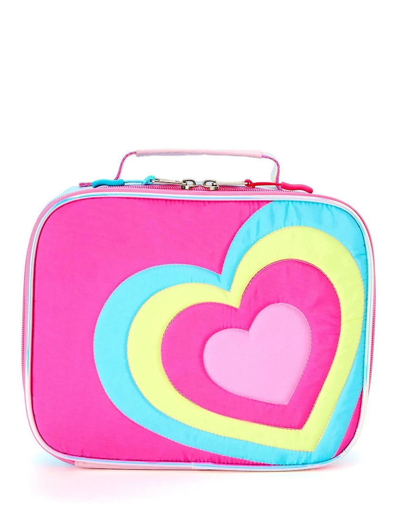 ENSEMBLE DE SAC À DOS MATELASSÉ COEUR 3 PIÈCES
