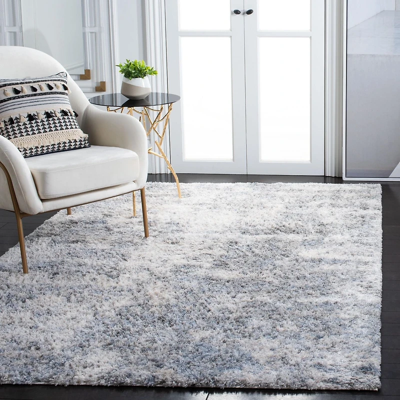 SAFAVIEH Berber Major Abstract Shag Area Rug