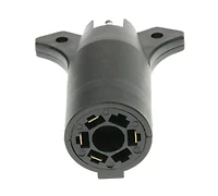 Adaptateur de câblage de remorque 7 voies à 4 voies, connecteur de faisceau de câblage de lumière de remorque, prise de câblage de remorque pour bateau RV