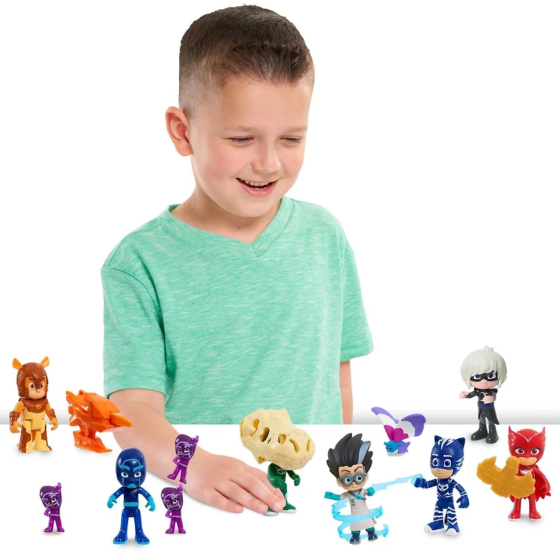 Ensemble de Figurines De Luxe des Pyjamasques