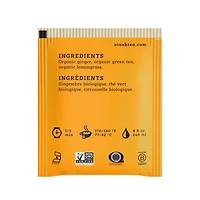 Stash Organic Lemon Ginger Green Tea