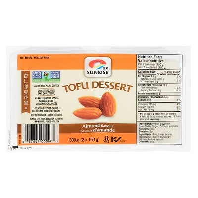 Sunrise Almond Flavour Tofu Dessert