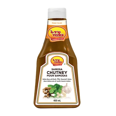 Verka Samosa Chutney, 400ml, Indian Sauce with Garlic,Mint,Tamarind & Spices