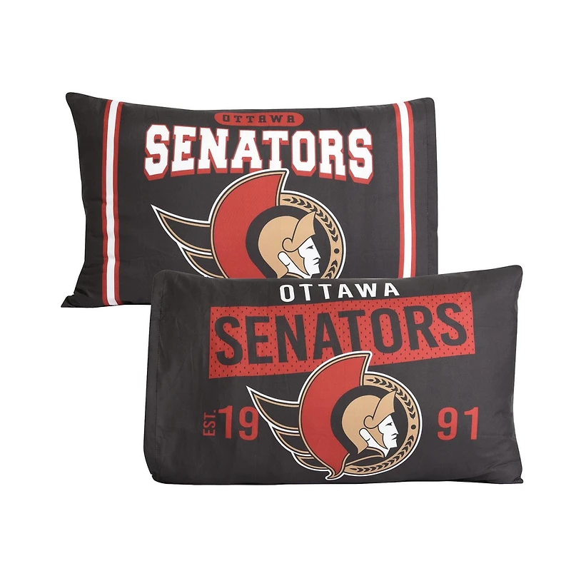 NHL Ottawa Senators 2-Pack Pillowcases, 20" x 30"