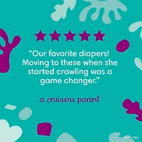 Pampers Cruisers Diapers, Super Econo Pack, Size 3-7, 144-72 Count