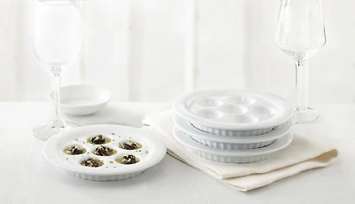 Trudeau Maison 4-Piece Snail Dish Set
