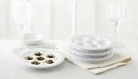 Trudeau Maison 4-Piece Snail Dish Set