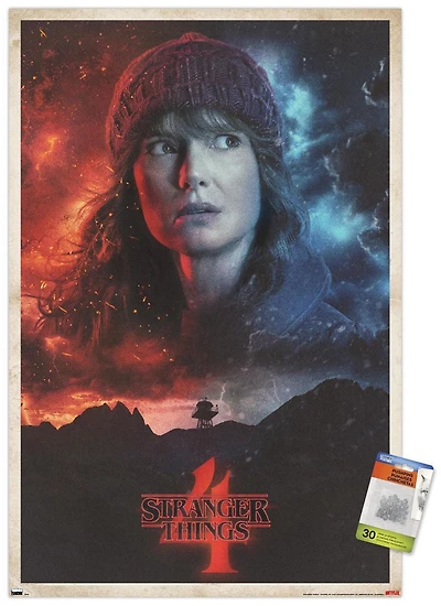 Netflix Stranger Things : Saison 4 - Joyce One Sheet