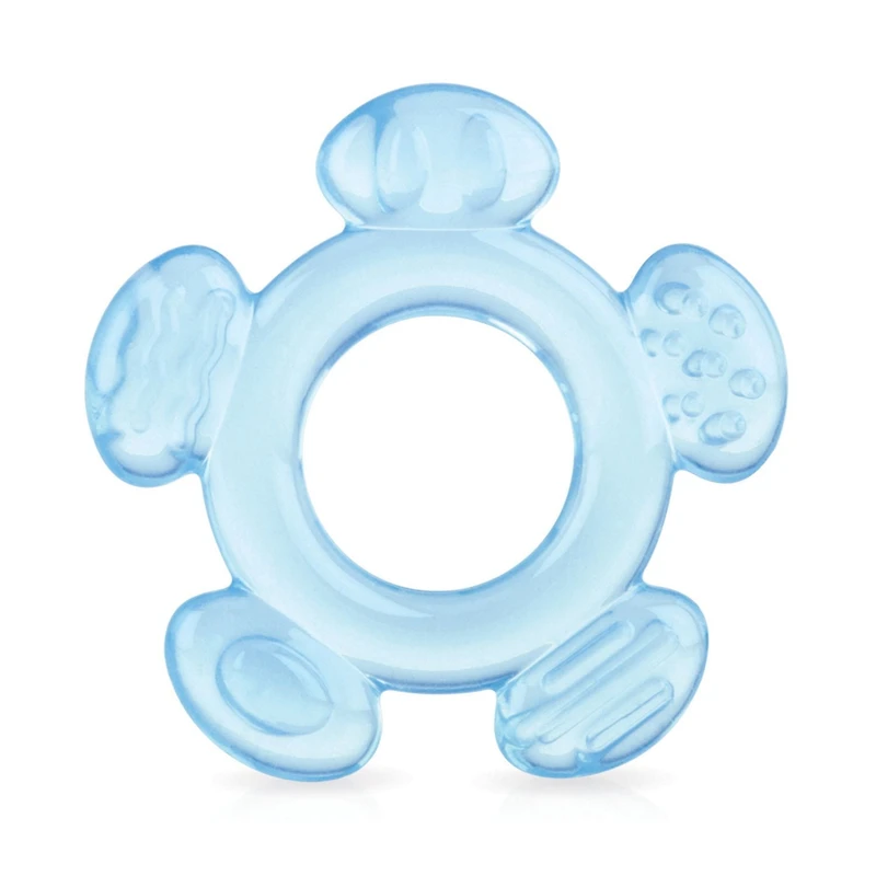 Nuby Lightweight & Easy To Hold 3-Step Baby Teether Set, 3-piece set
