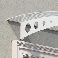 Canopia by Palram Lyra Twin-Wall Door Cover Awning