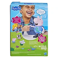 Jouets Peppa Pig Figurine George qui chante et fait des blagues, jouets musicaux préscolaires pour garçons et filles, 3 ans et plus - Version anglaise