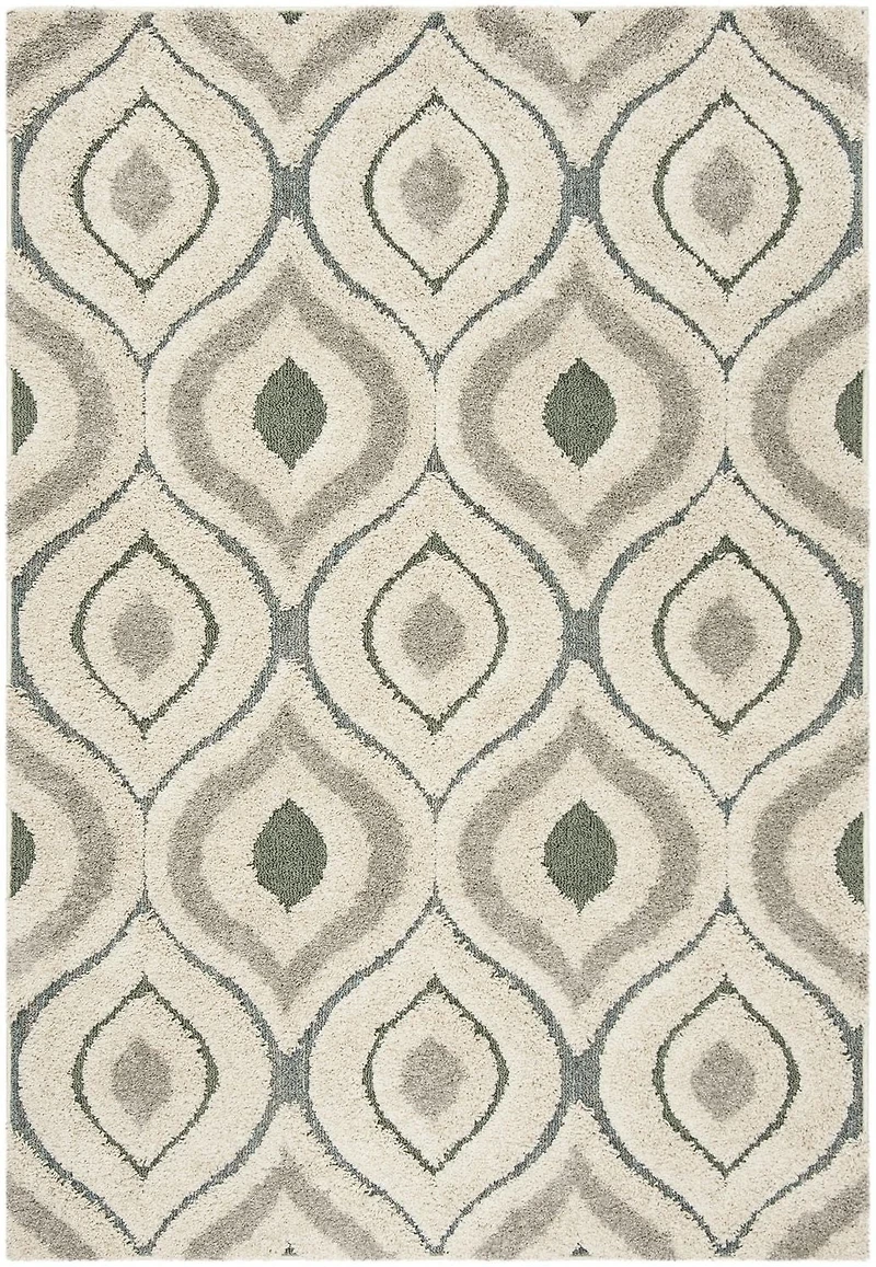 Safavieh Florida Declan Geometric Swirls Shag Area Rug