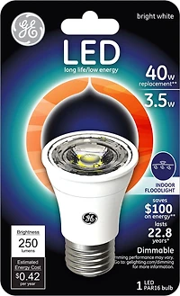 General Electric 3.5W LED Bulb PAR16 - 1 Pack