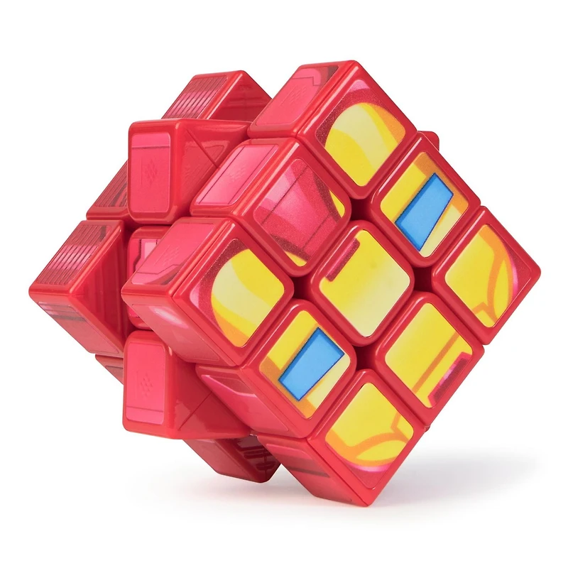Rubik's Cube, Cuber Iron Man, résolution de problèmes difficiles, casse-tête à collectionner, jouet à manipuler Iron Man, pour adultes et enfants à partir de 8 ans