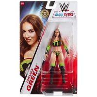 WWE Chelsea Green Action Figure, Main Event Series #156, 6-inch Collectible with Articulation