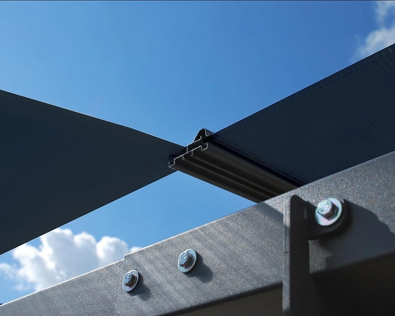 CANOPIA by PALRAM Alpine 12 ft. x 17 ft. - Grey - RV, Carport and Boat Shelter