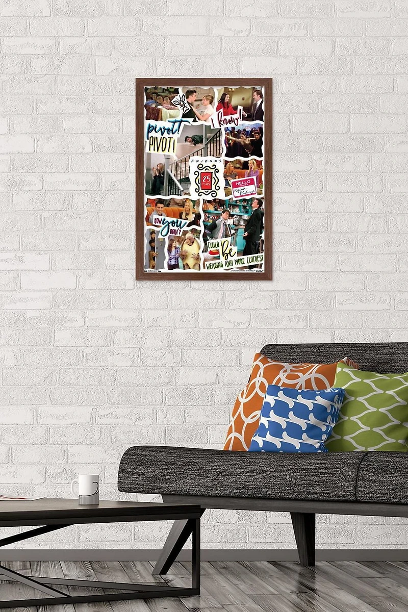 Friends - 25th Wall Poster, 22.375" x 34"
