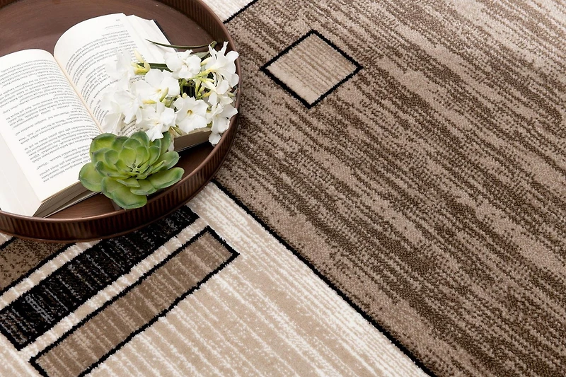 Rug Branch Montage Collection Modern Geometric Runner Area Rug