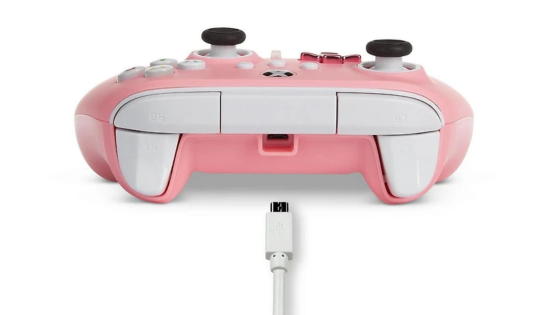 Manette câblée PowerA améliorée pour Xbox – Rose XBOX ONE X|S