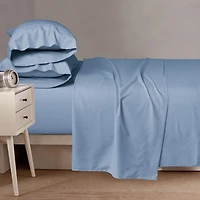 Cationic 4 Pieces Microfiber Sheet Set