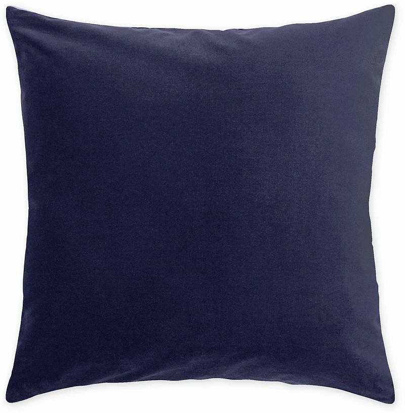 hometrends Waterflower Denim Decorative Pillow