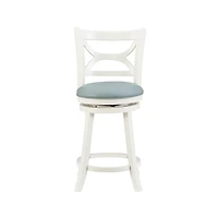 Tabouret de Comptoir Weller, Crème