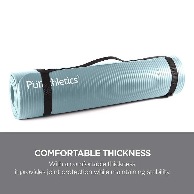 Tapis d'exercice et de Pilates Zenzation Athletics de 5/8 po