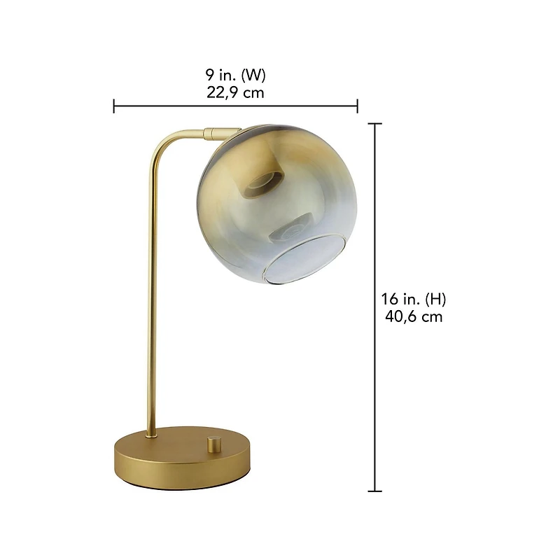 Lampe de table HOMETRENDS Hauteur : 40,6 cm