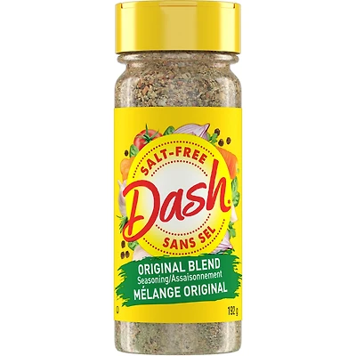 Mélange D'Assaisonnement Original Mrs. Dash Sans Sel. Plus de 20 épices mélangées.