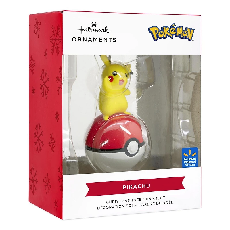 Décoration de Noël – Hallmark – Pikachu sur un ballon Poké – Disney – Exclusivité Walmart