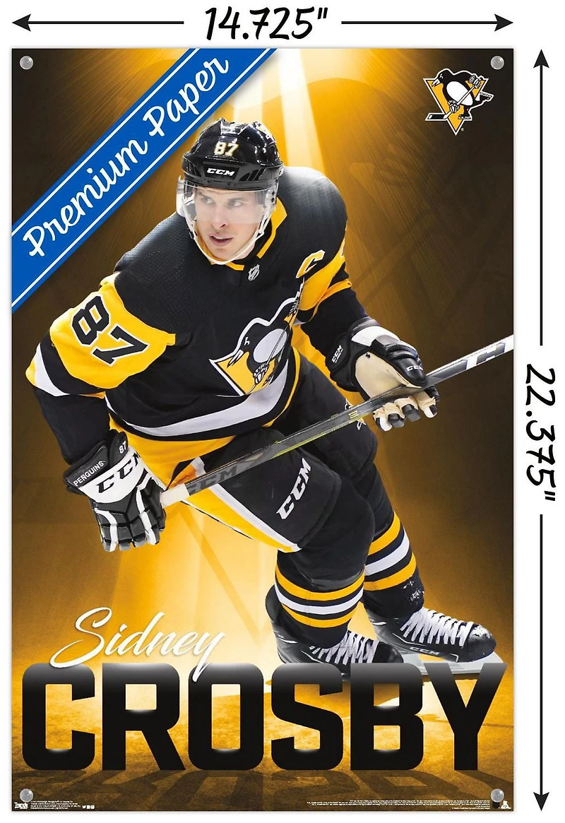 NHL Penguins de Pittsburgh - Sidney Crosby 18