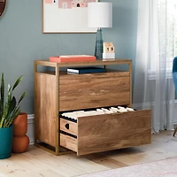 Sauder® Collection International Lux Classeur latéral, Finition Sindoori Mango®, 428211