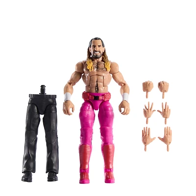 WWE-Figurine articulée collection Élite avec éléments Seth Rollins