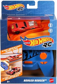 ​Hot Wheels R/C 1:64 Rodger Dodger Rechargeable Radio-Controlled Racing Car for On- or Off-Track Play