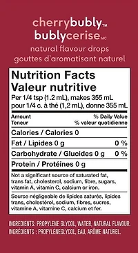 SodaStream bubly drops Cerise bubly drops ™ de 40 ml