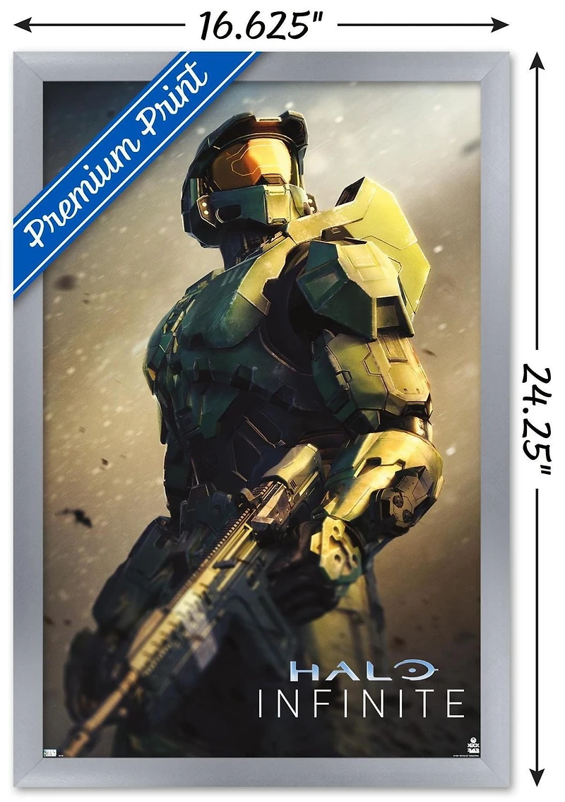 Halo Infinite - Become Wall Poster, 22.375" x 34" Framed