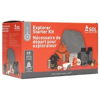 survivre plus longtemps à l'extérieur Trousse de démarrage pour explorateurs