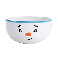 Holiday Time Snowman Bowl