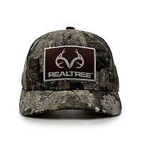 Men's Realtree Camouflage Adjustable Mesh Back Hat; Adjustable Closure