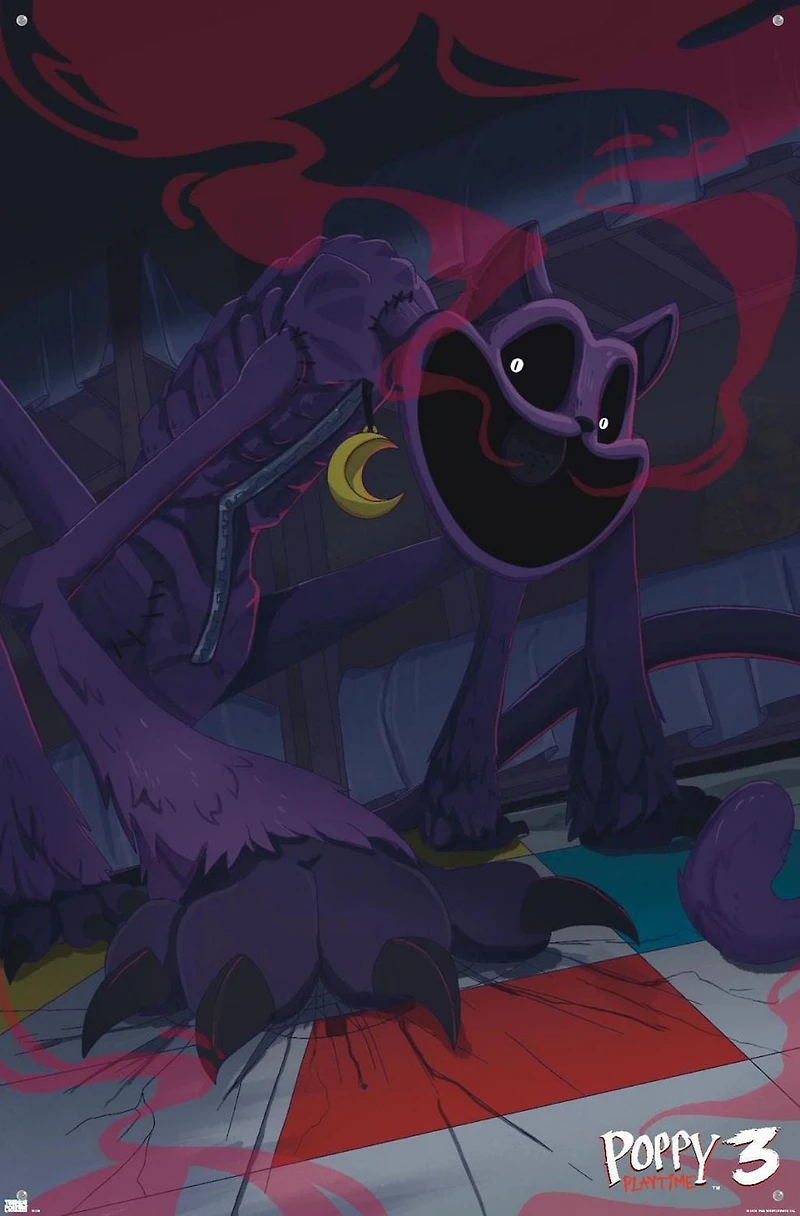 Poppy Playtime: Chapter 3 - CatNap Wall Poster