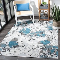 SAFAVIEH Cabana Janella Floral Indoor/Outdoor Area Rug