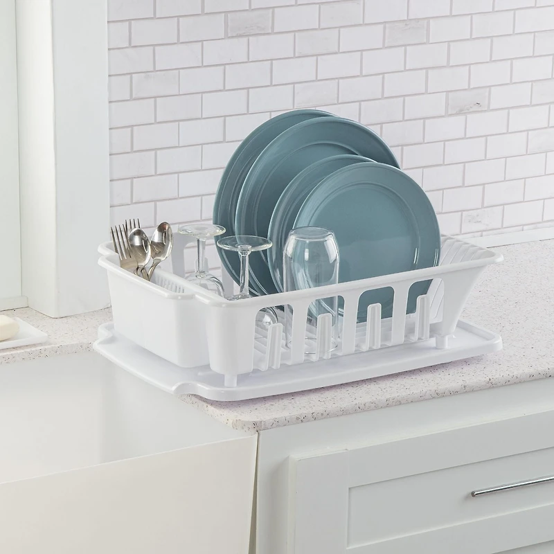 Sterilite 2 Piece Sink Set - White, 2 PIECE
