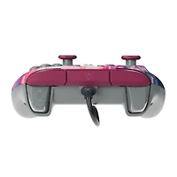 Manette de gaming filaire Turtle Beach Rematch Advanced - Sous licence pour Xbox Series X|S, Xbox One et PC Windows - Lenticulaire, multi-design, boutons programmables, gâchettes - Kyoto Bloom
