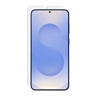 Onn. Premium Japanese Tempered Glass Screen Protector for Samsung Galaxy S25 with Easy Application Tray, Scratch and Impact Absorbing, Scratch & Impact Absorbing