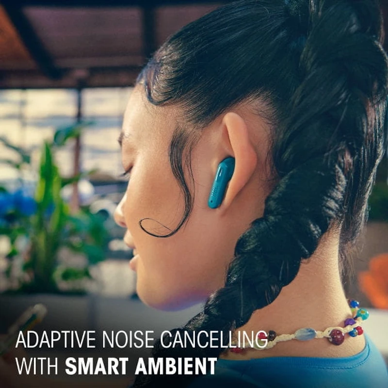 JBL Tune Beam 2 True Wireless Noise Cancelling Earbuds - Black