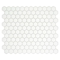SMART TILES PEEL & STICK BACKSPLASH - HEXAGO - 4 Pieces 11.27 x 9.63