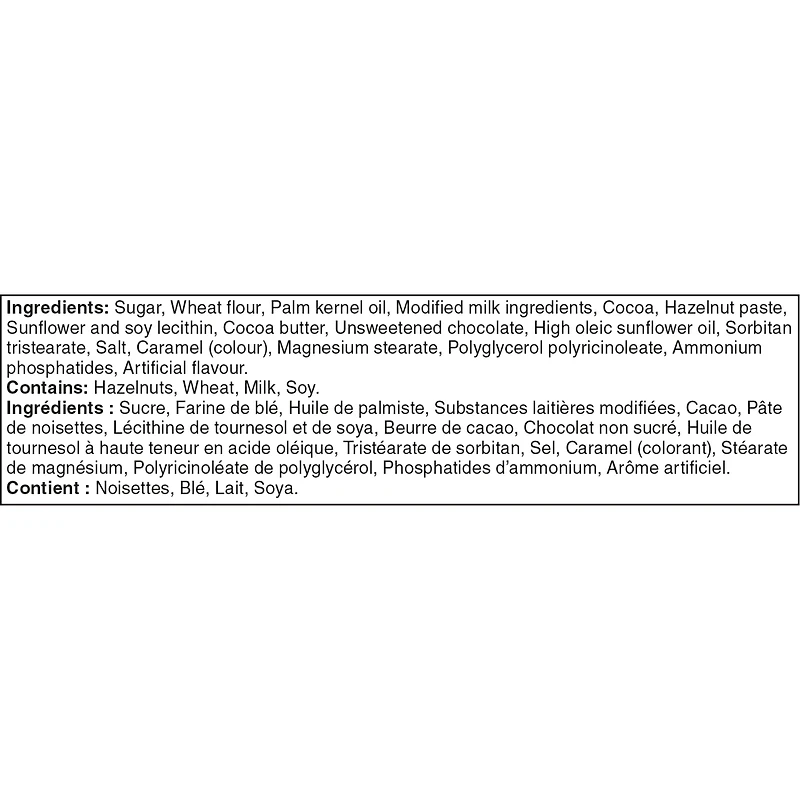 DRUMSTICK BOUCHÉES, bouchées décadentes de mini-cornets gaufrés au chocolat noir, la dernière bouchée du cornet préféré des Canadiens 76 g