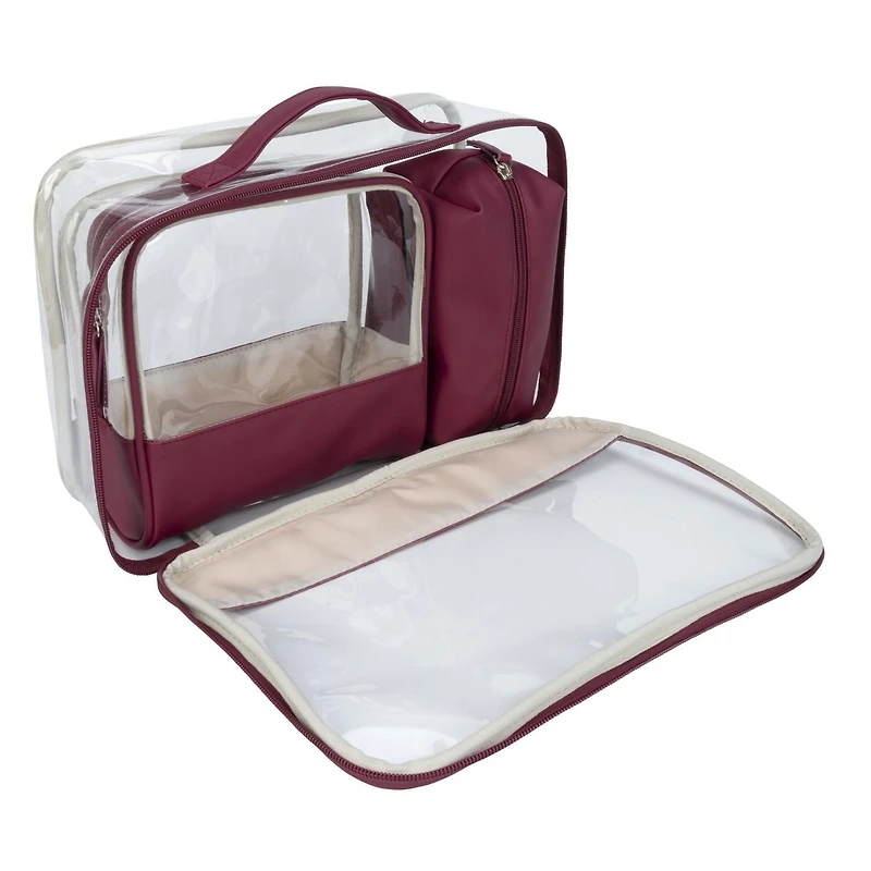 Equate Beauty cosmetic bag - 3-Piece Value Set