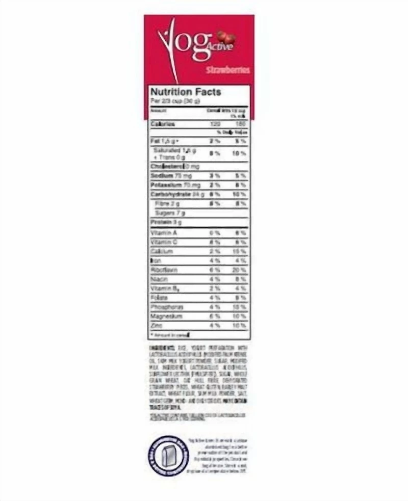 Yogactive Strawberries